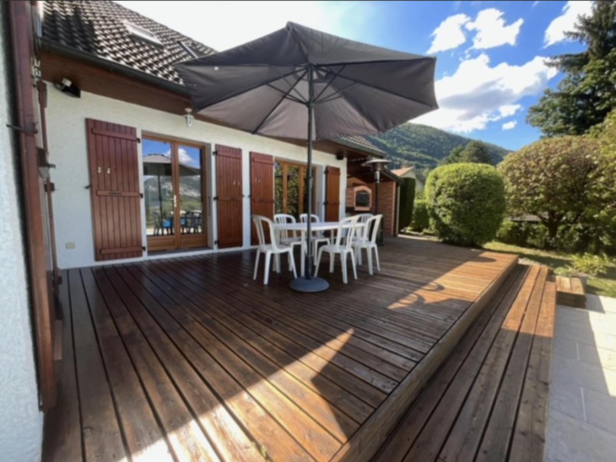 Villa Avec Piscine, Vue Lac Et Montagne Sévrier Exterior photo